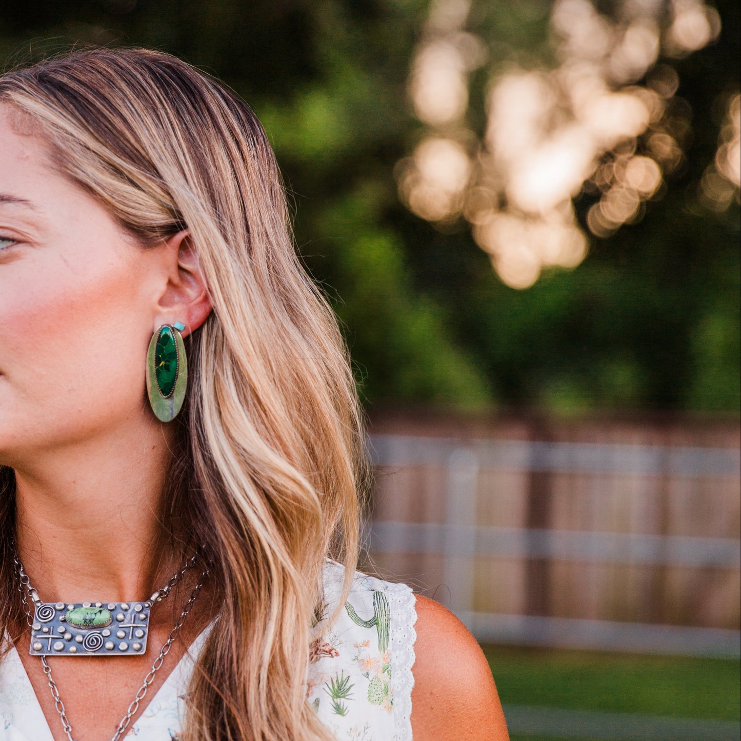 The Rockwood's | Vintage Carico Lake Turquoise Stud Earrings