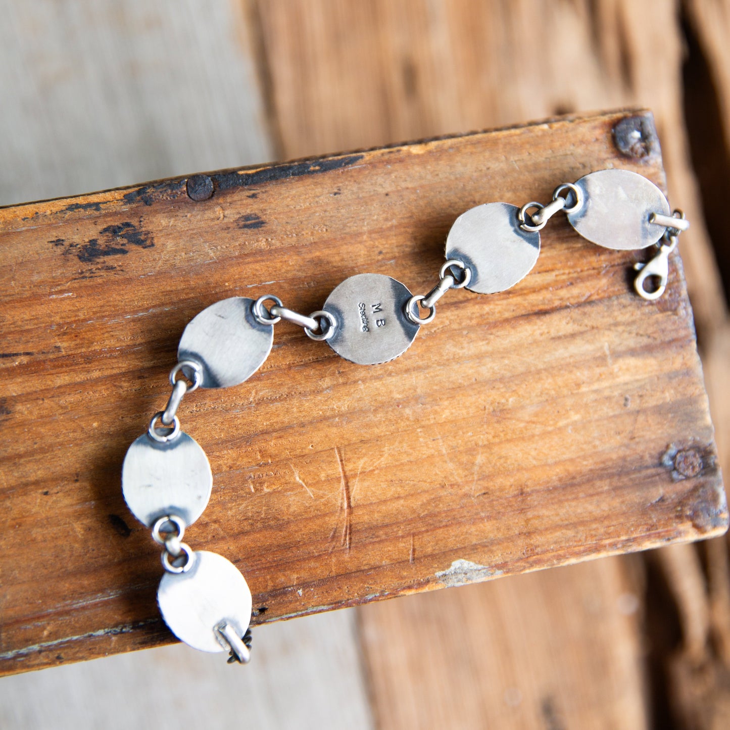 The Cuero | Turquoise Link Bracelet