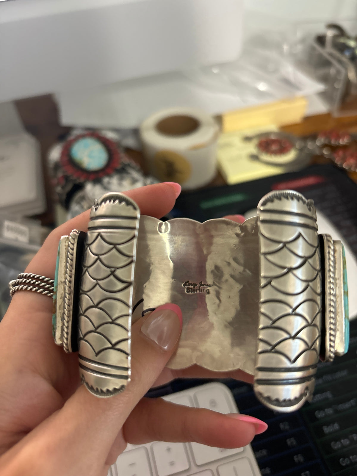 The Everest | Manassa Turquoise Cuff by Leroy James