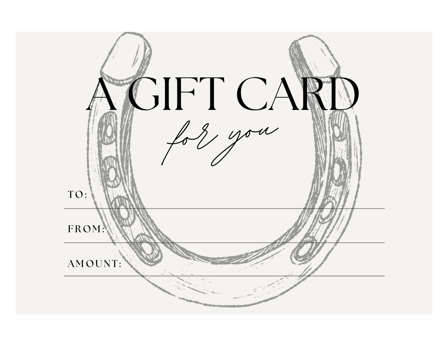 Lost Vaquera E-Gift Card
