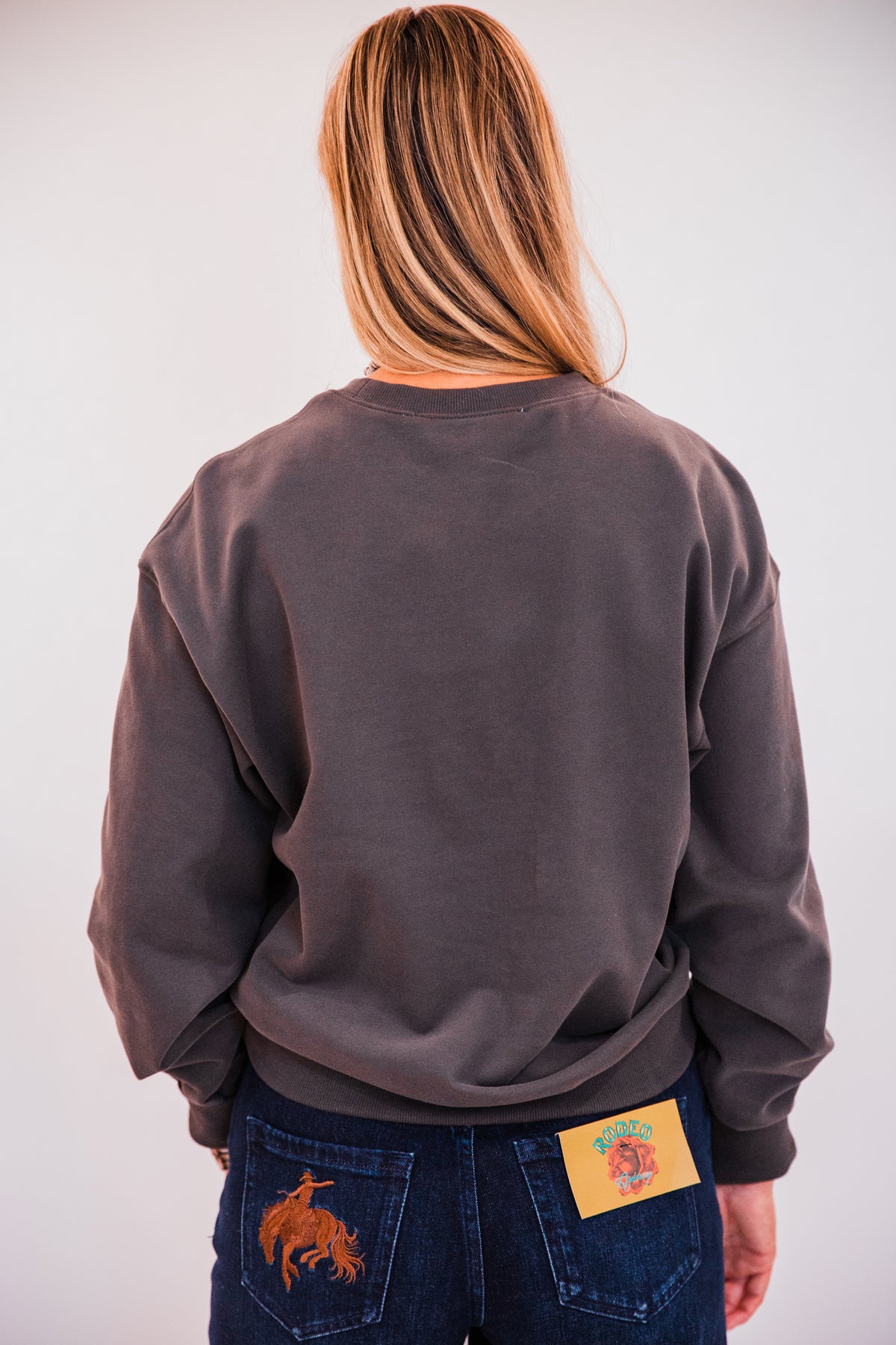 The Newell | God Bless The Horses Embroidered Sweatshirt