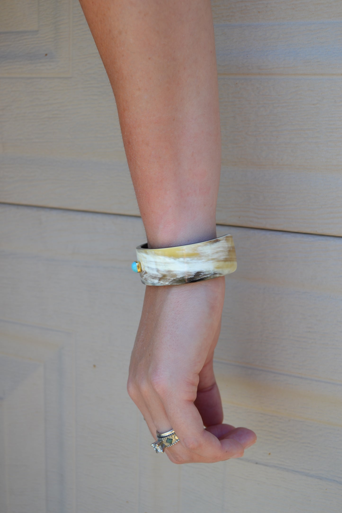 The Brooks Buffalo Horn Cuff