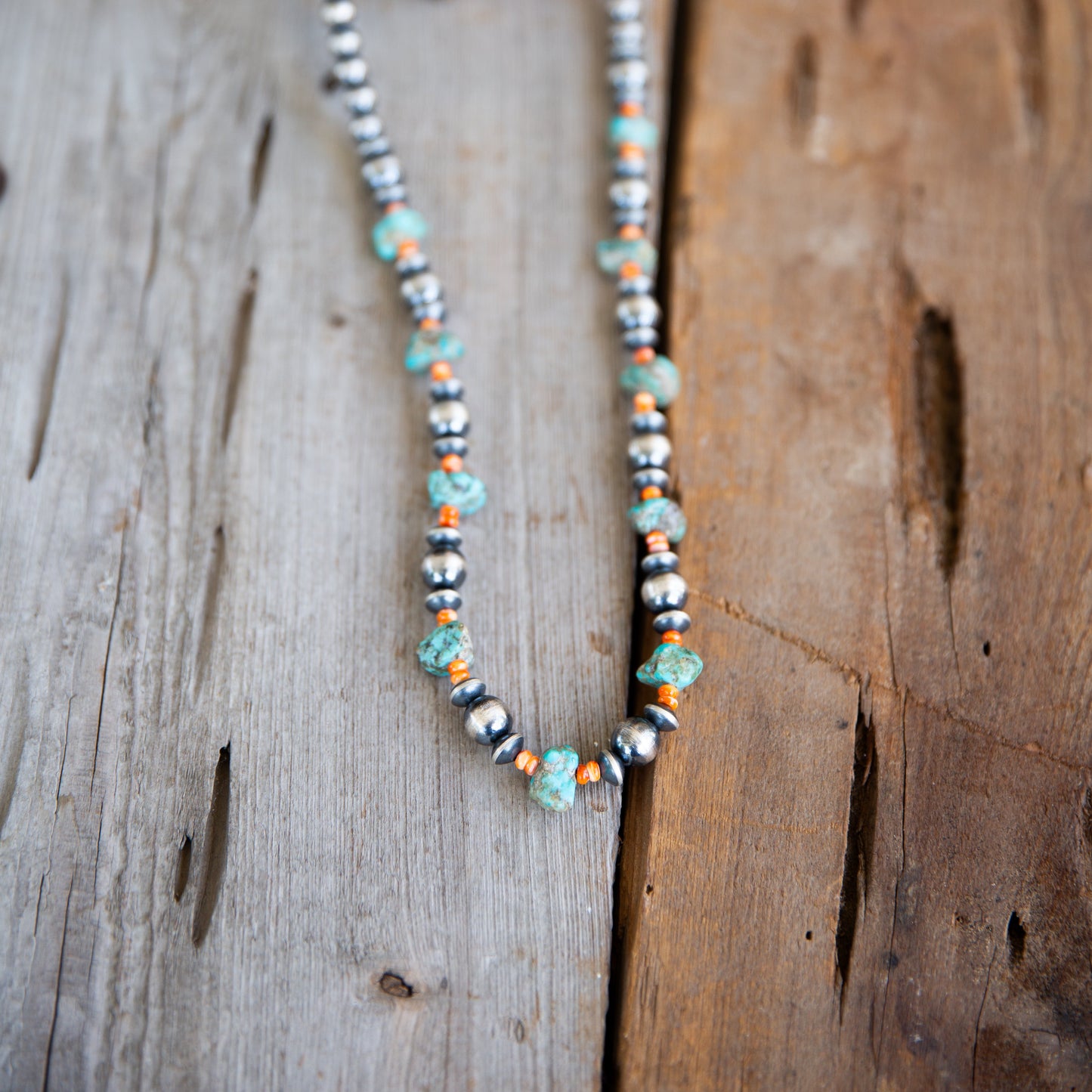 The Ritzy | Orange Spiny & Turquoise Pearls by Chimney Butte