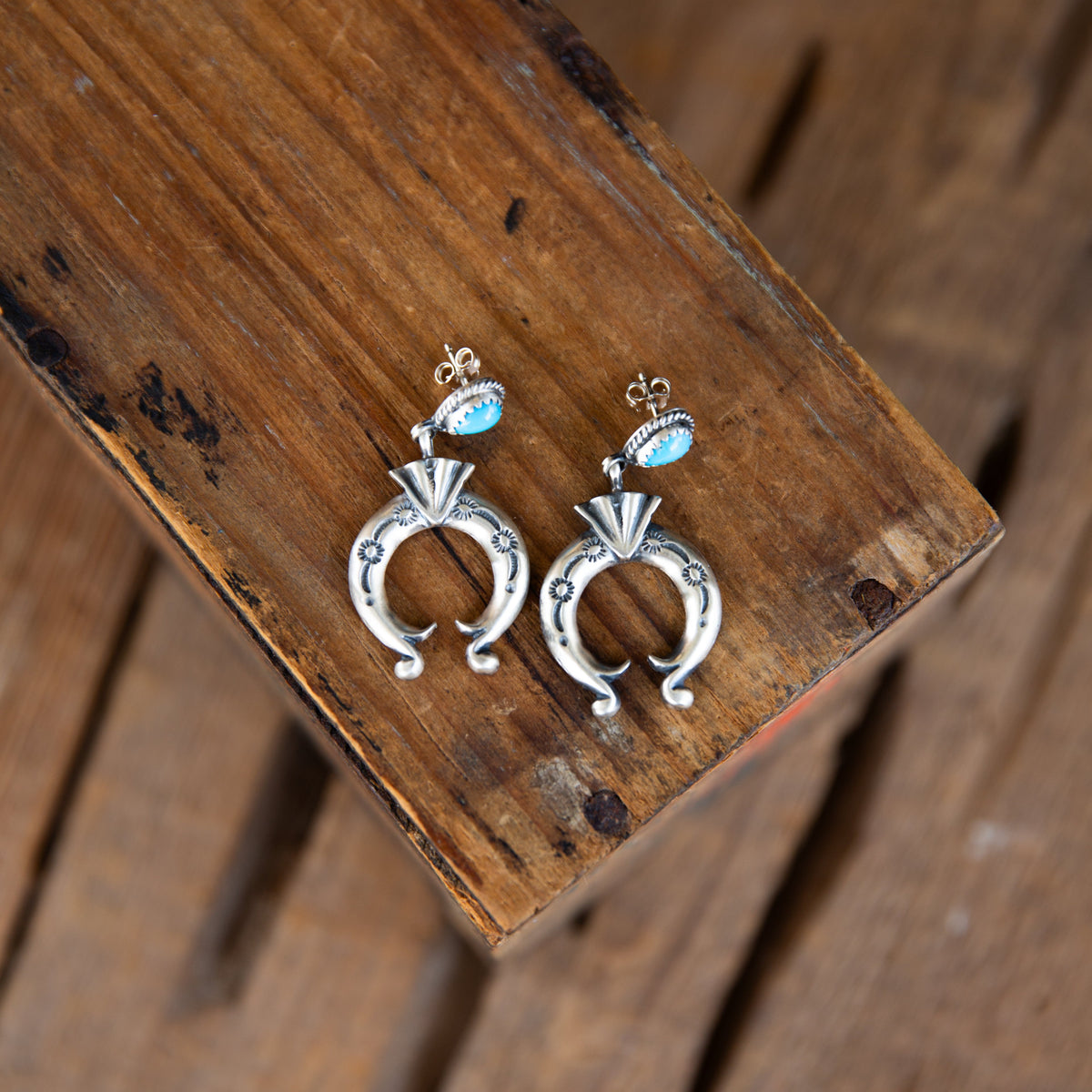 The Beau’s | Turquoise Naja Earrings