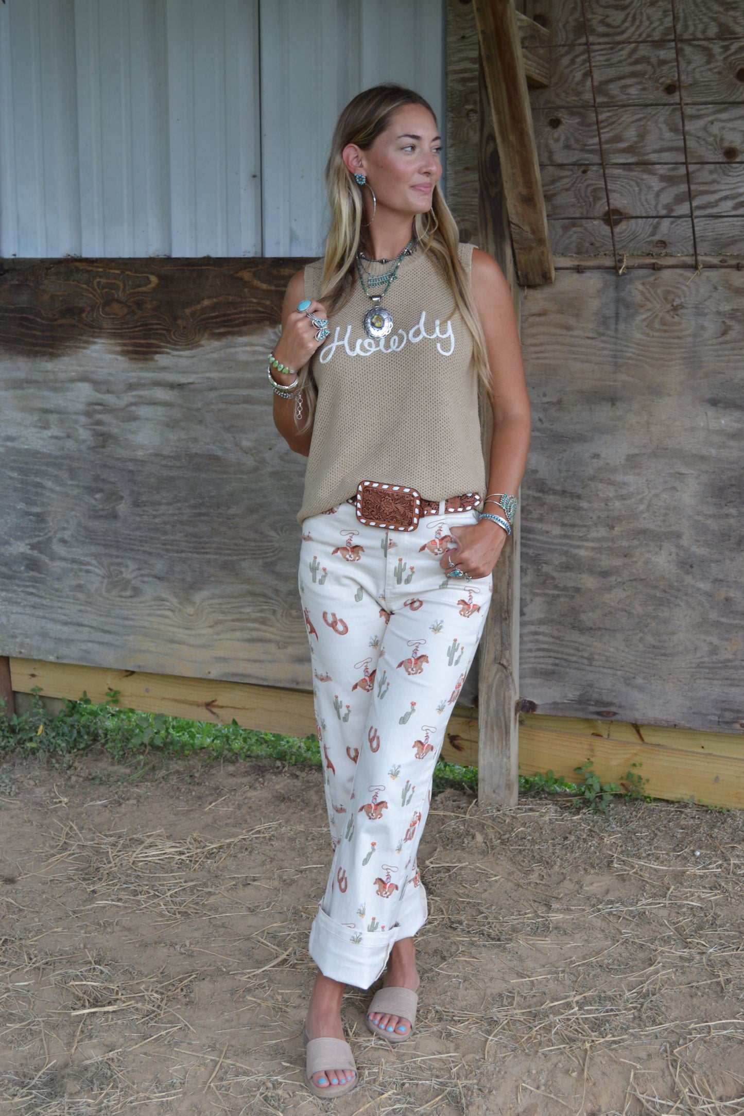 The Vega Leather Belt LARGE