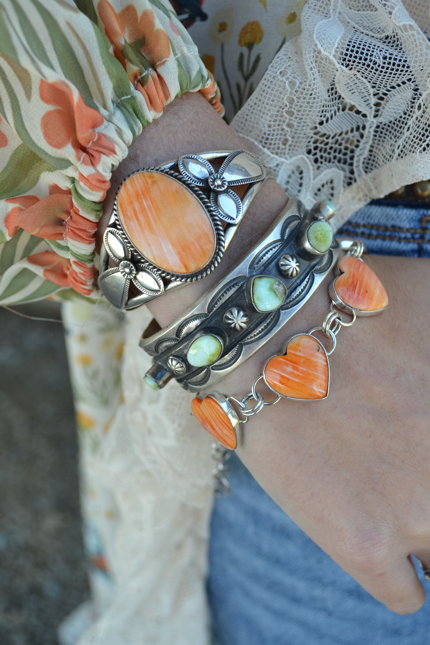 The Saluda Heart Link Bracelet