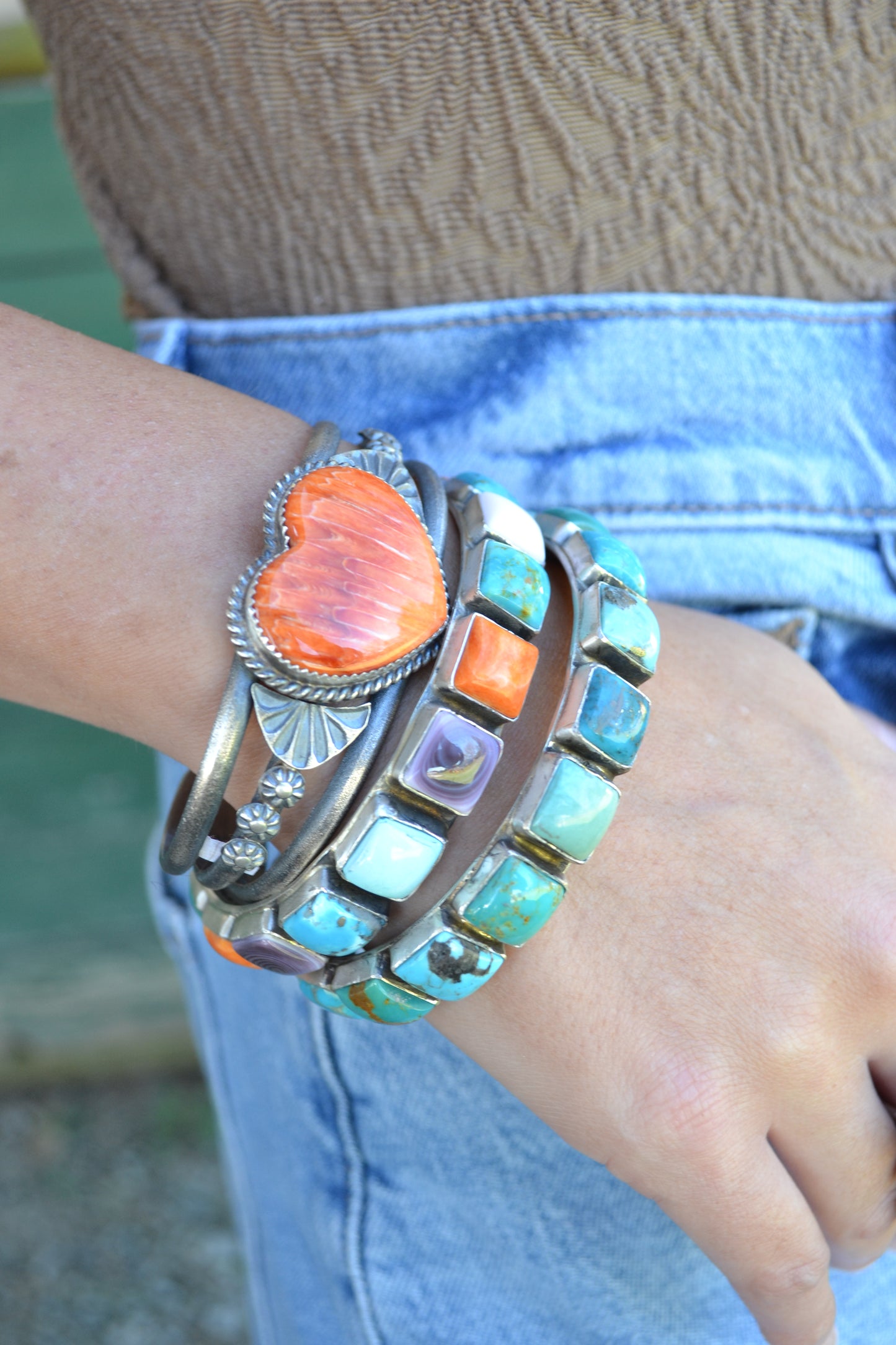 The Hudson Heart Cuff