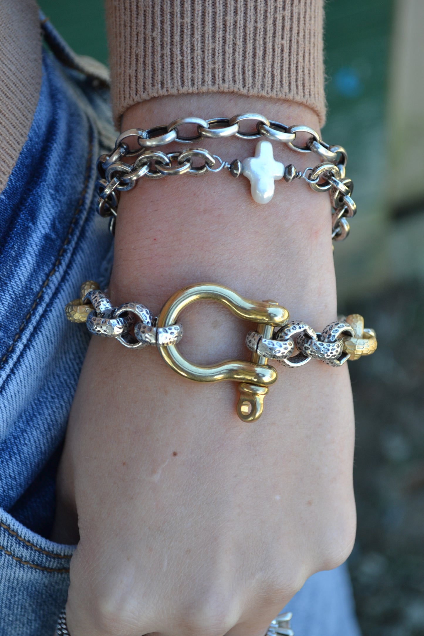 The Devareux Shackle Bracelet