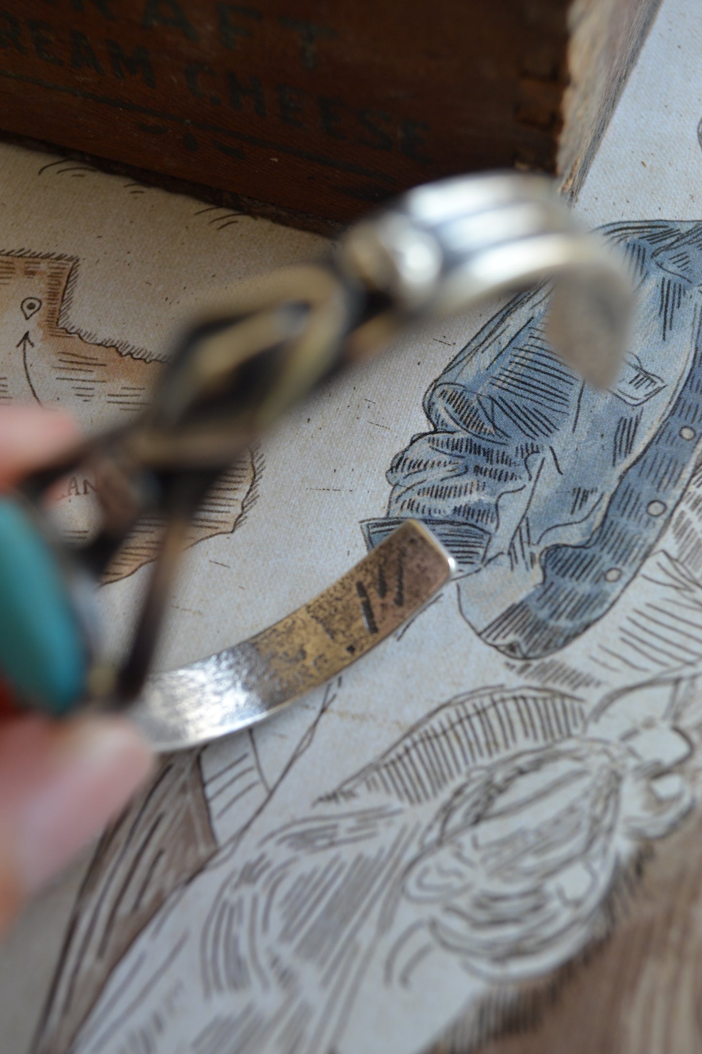 The Sallisaw Single Stone Cuff