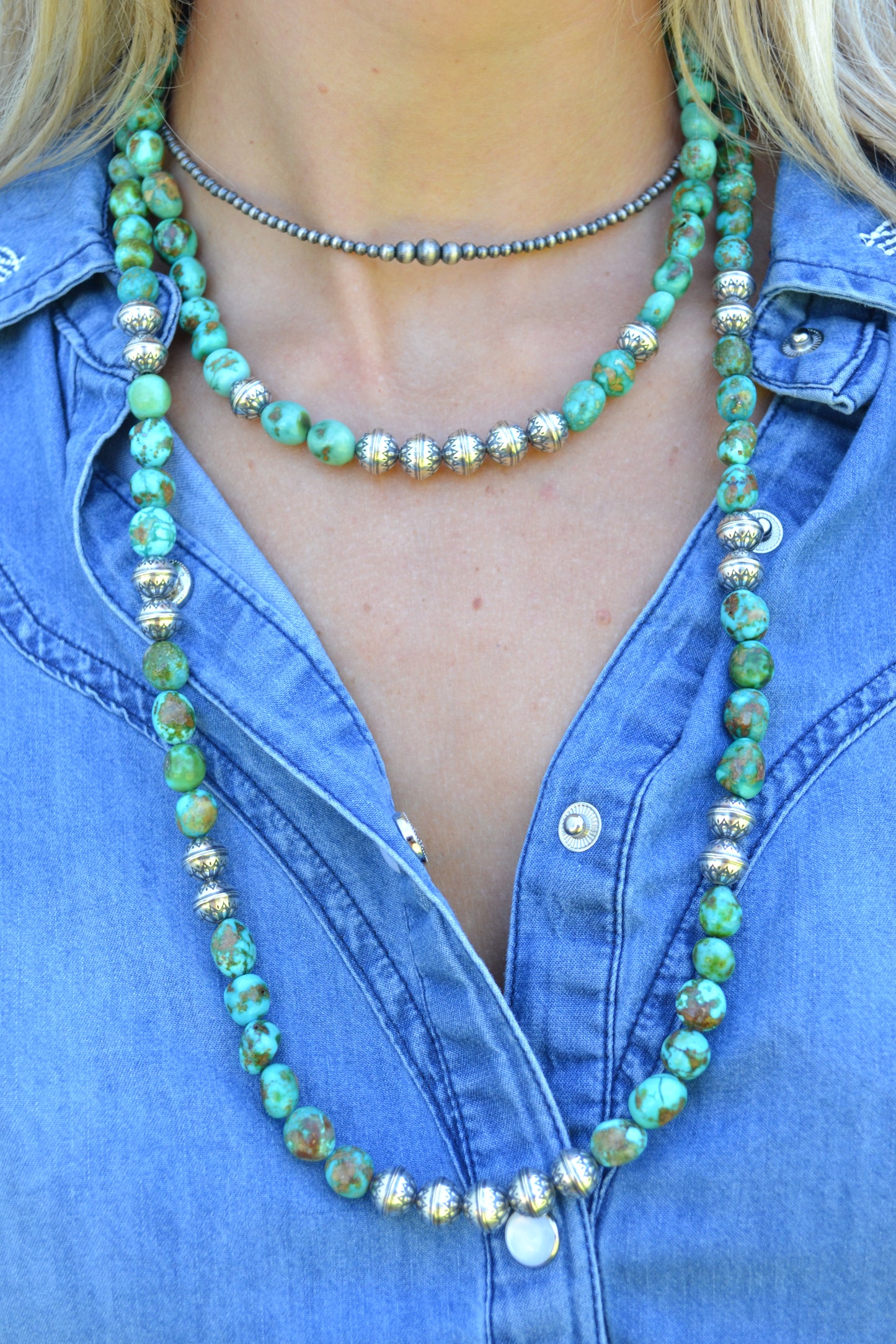 The Koda Sonoran & Handcrafted Bead Necklaces