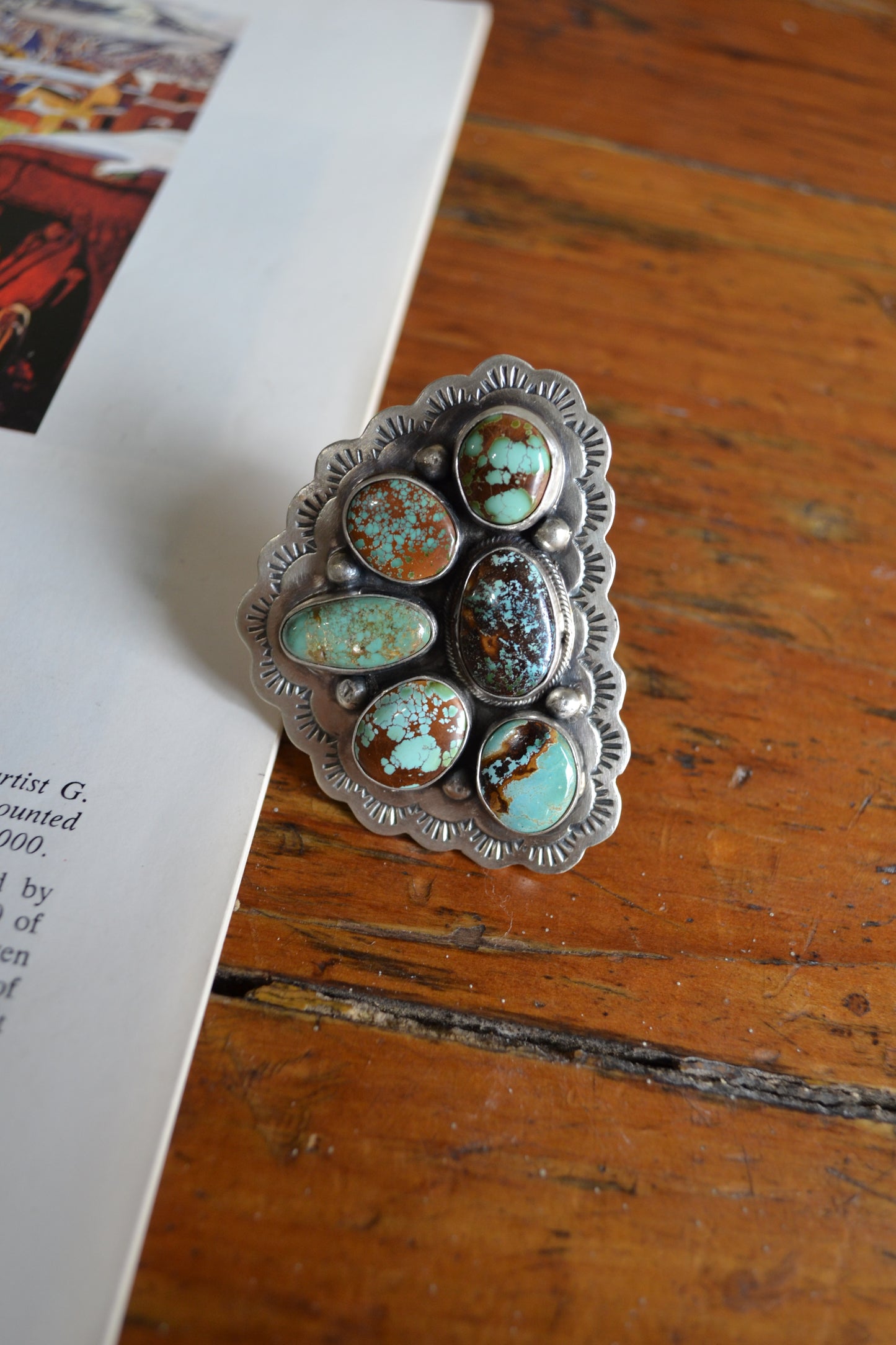 The Seis | Royston Turquoise Ring - Size 10