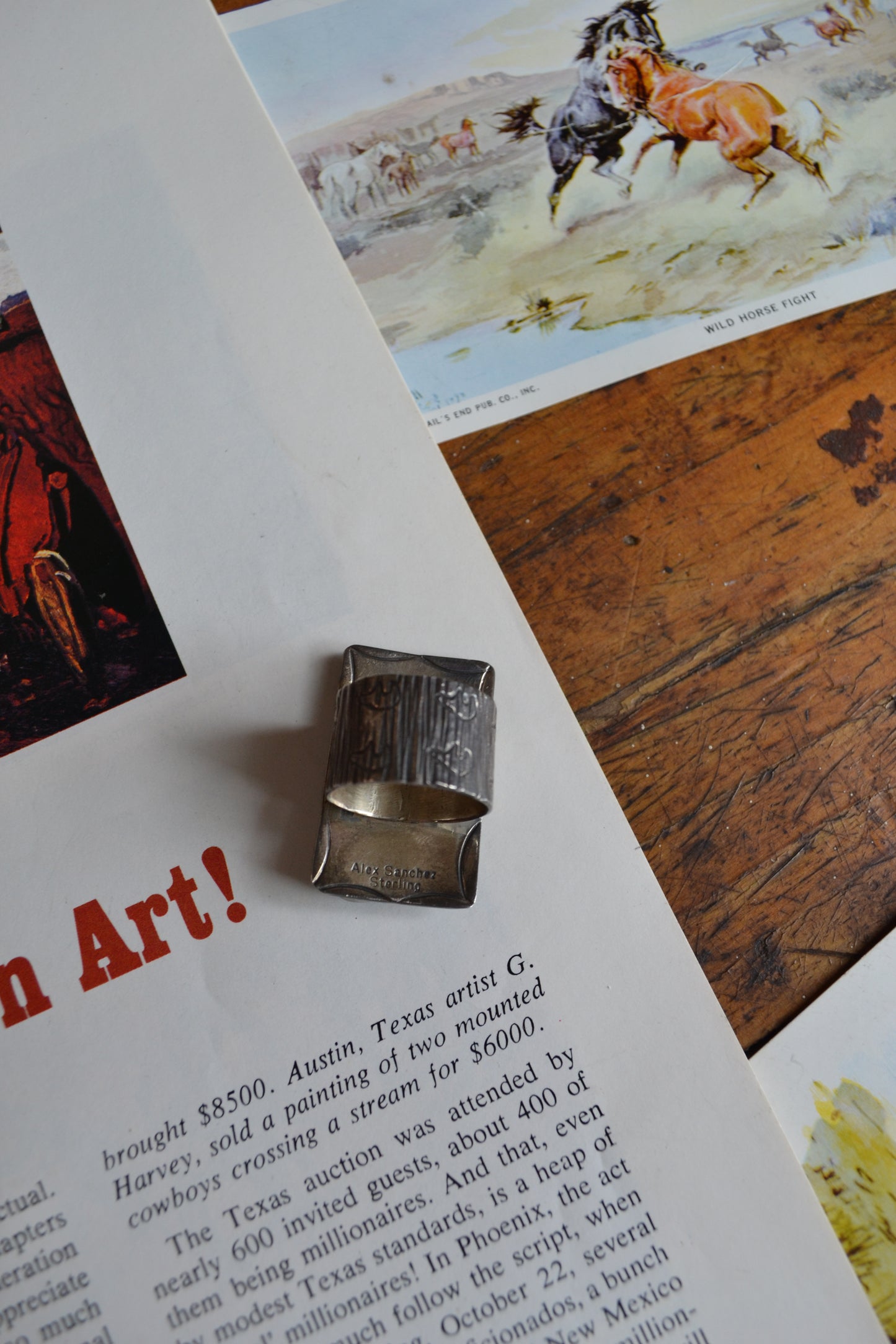 The Wildfire Ring Size 8