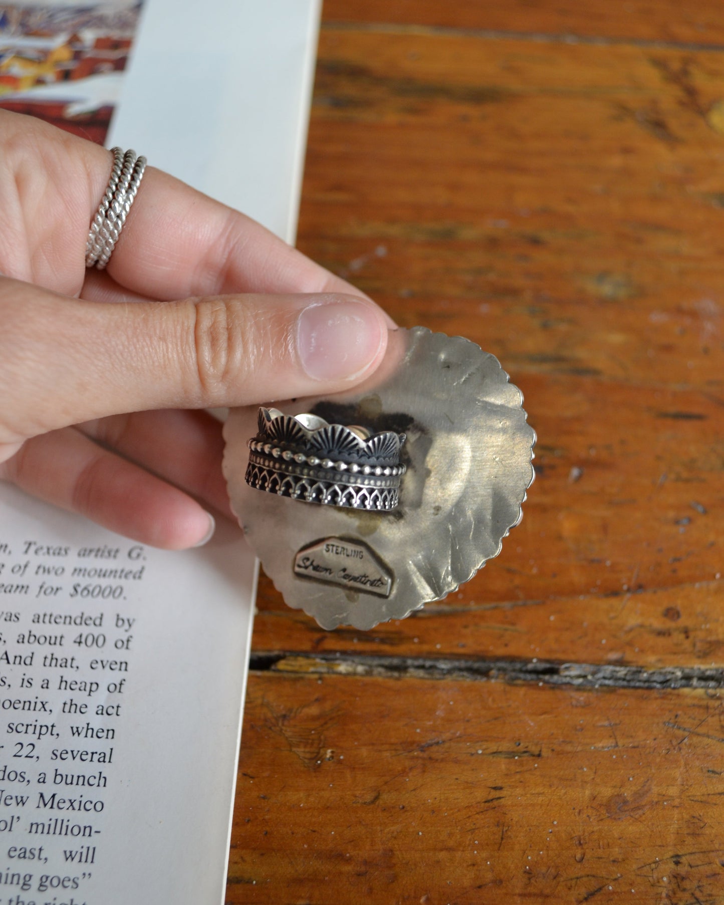 The Alston Adjustable Heart Ring