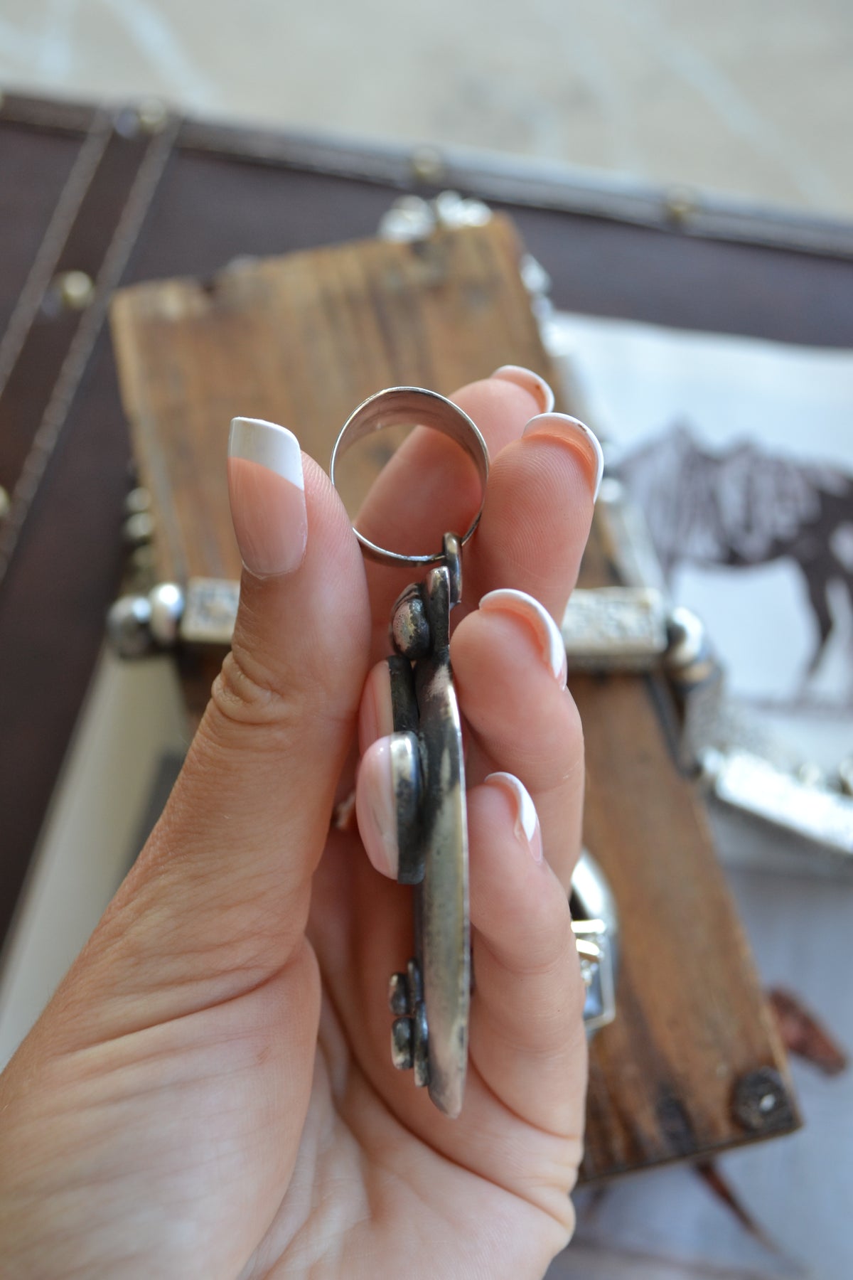 The Bellview | Pink Conch Naja Pendant by Chimney Butte