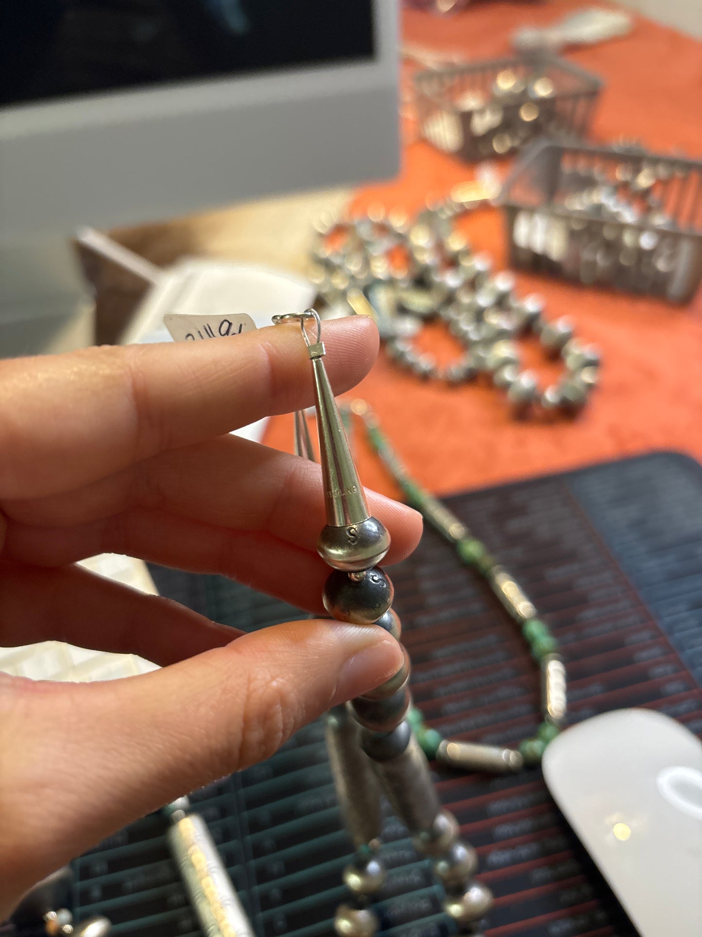 The Adeline 31" Navajo Pearl Set