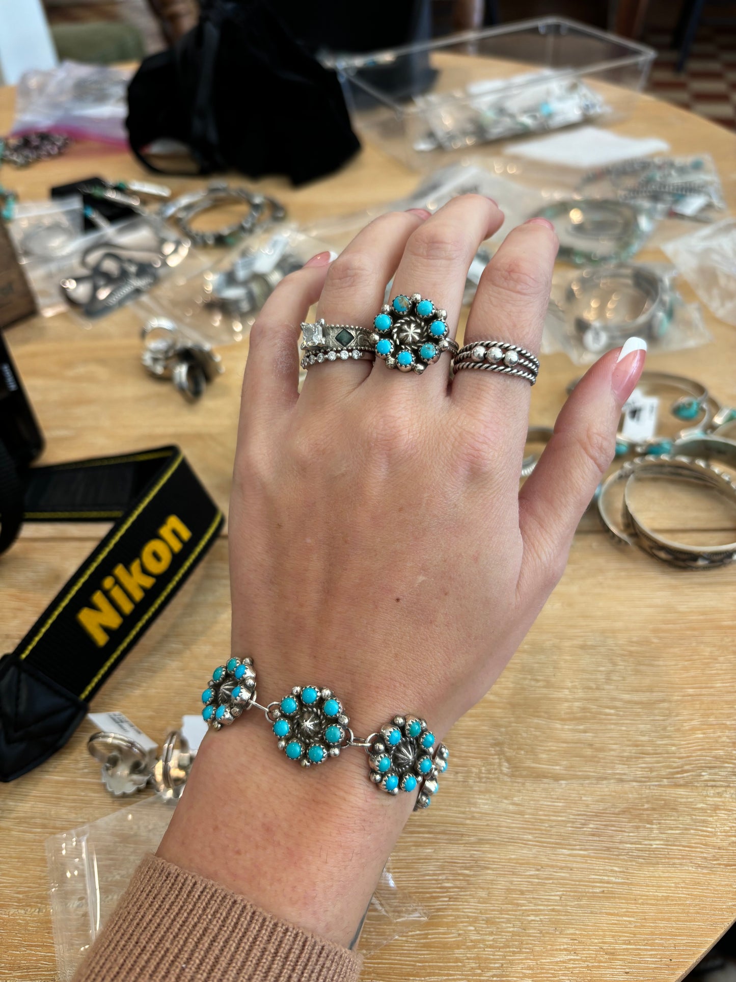 The Mexi Turquoise Link Bracelet