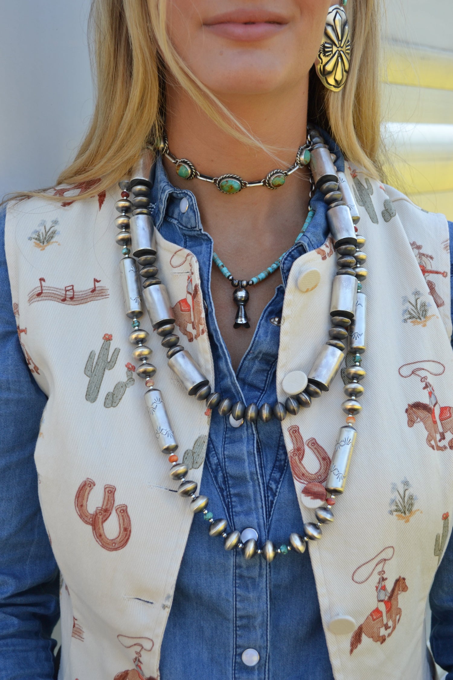 Handmade Navajo Pearls