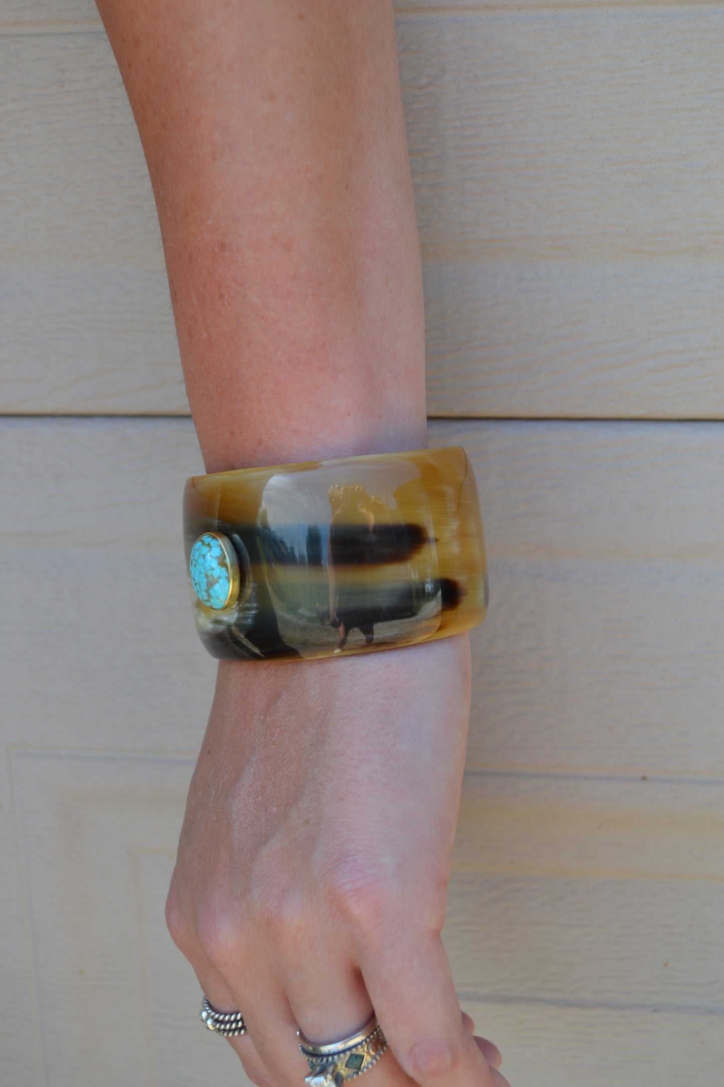 The Abdul Buffalo Horn Cuff