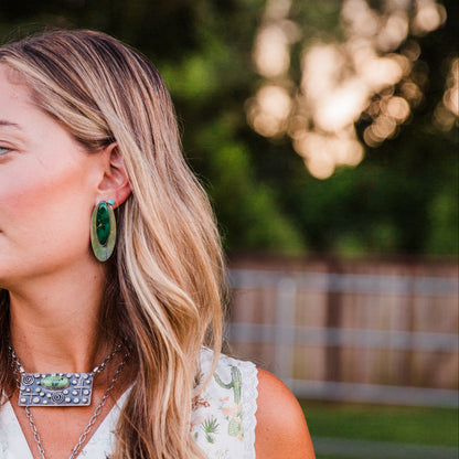 The Rockwood's | Vintage Carico Lake Turquoise Stud Earrings