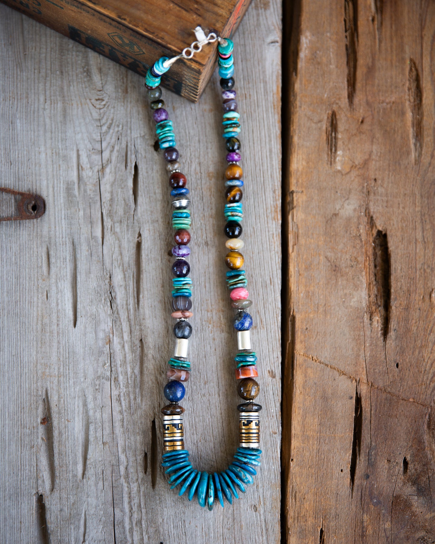 The Cassidy | Multistone Necklace by Tommy and Rosita Singer