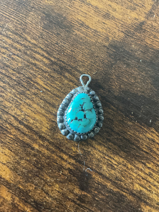 Live Sale #12  Turquoise Pendant