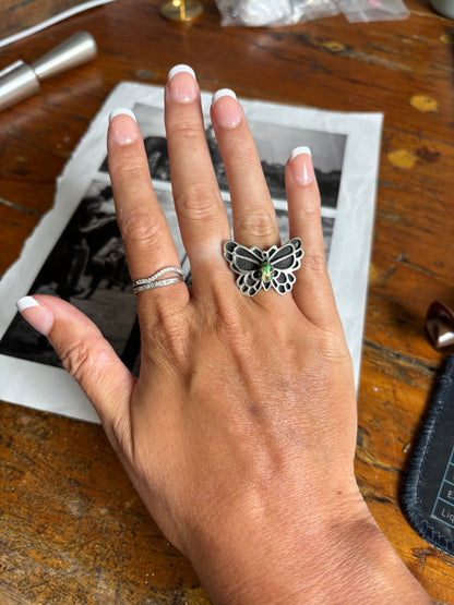 The Val Butterfly Ring in Sonoran Adjustable - FLAWED