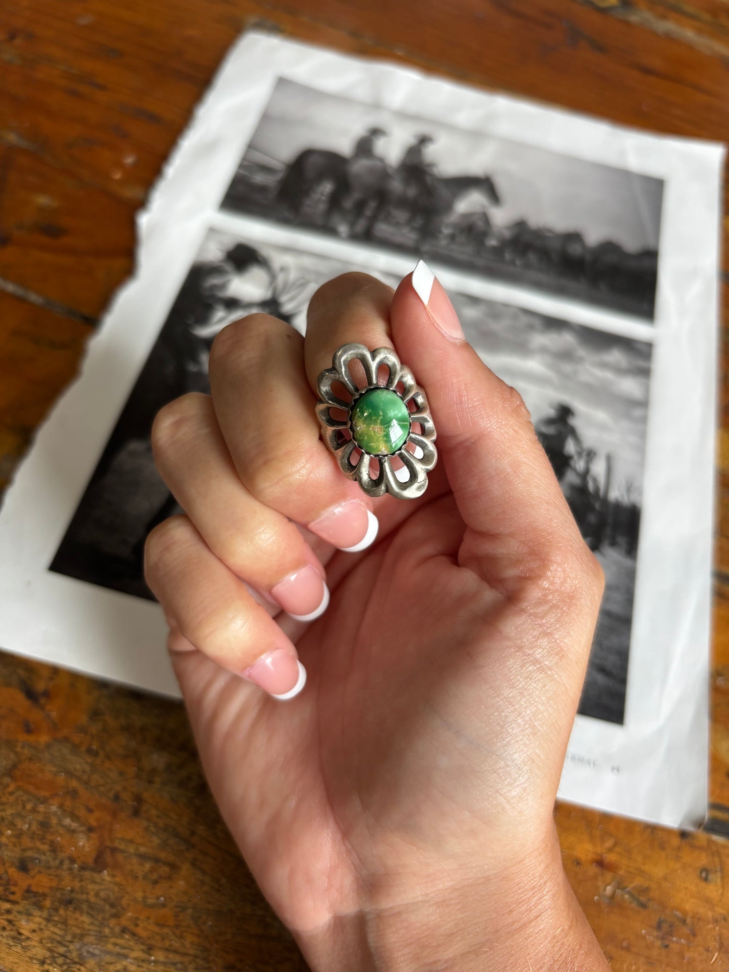 The Moxie Ring in Sonoran Size 7.5 - FLAWED