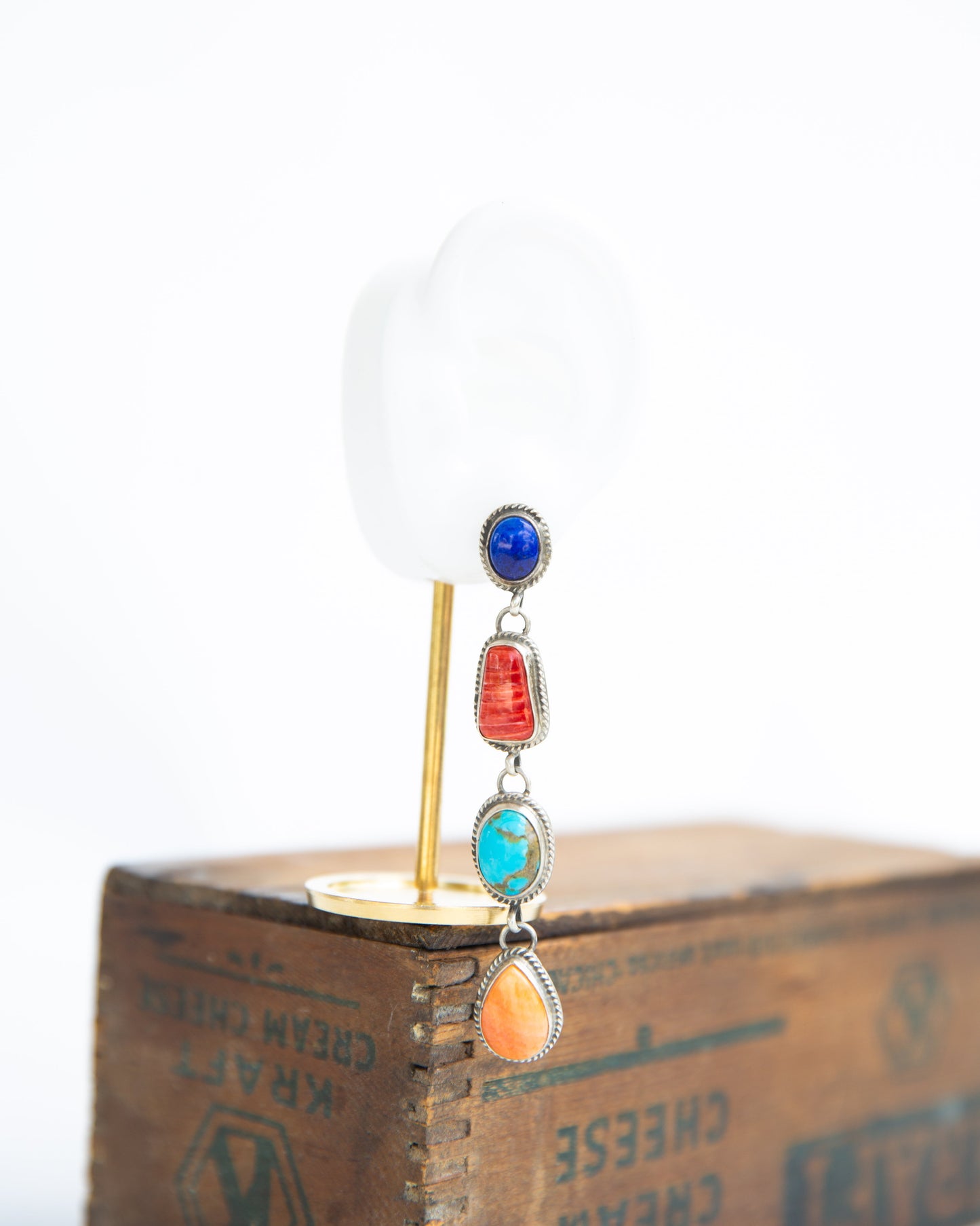 The Adeline’s | Multi Stone Earrings by Marcella Jamea