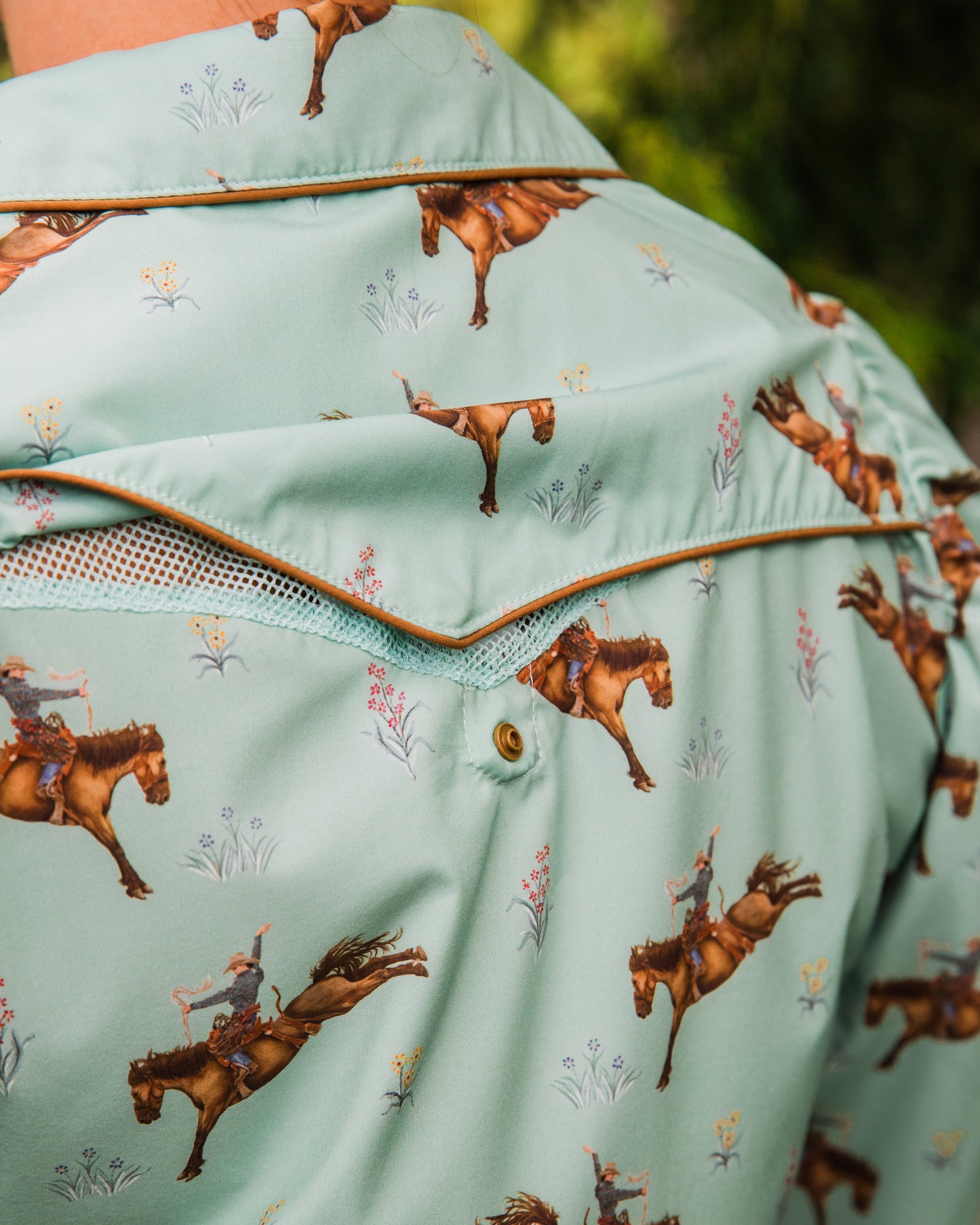 The Danica | Pearl Snap Long Sleeve Top