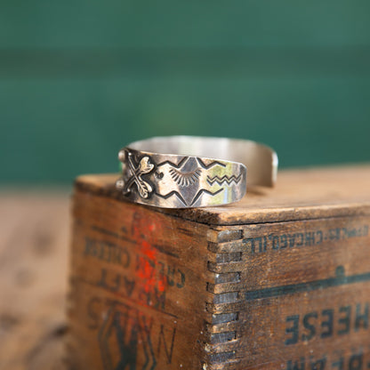 The Senioa | Vintage Turquoise Cuff