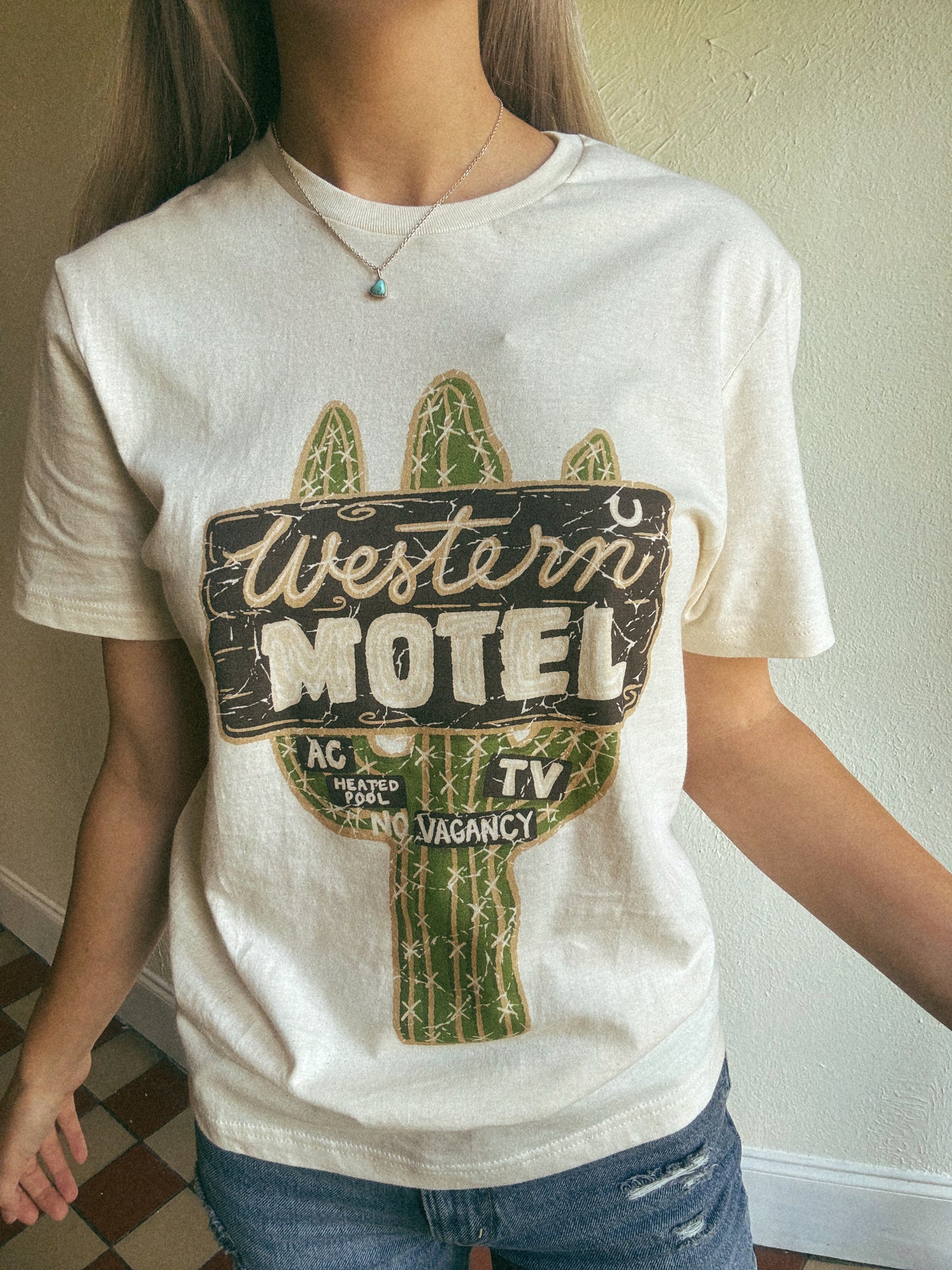 The Saguaro Motel Tee SMALL