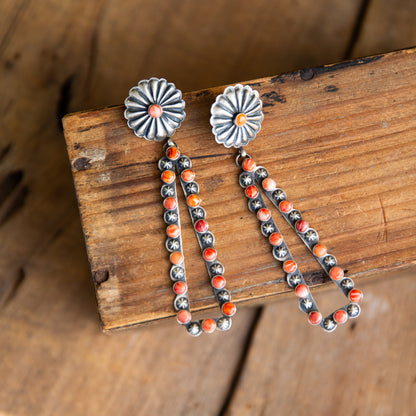 The Kuniko’s | Spiny Oyster Earrings by Eugene Charley