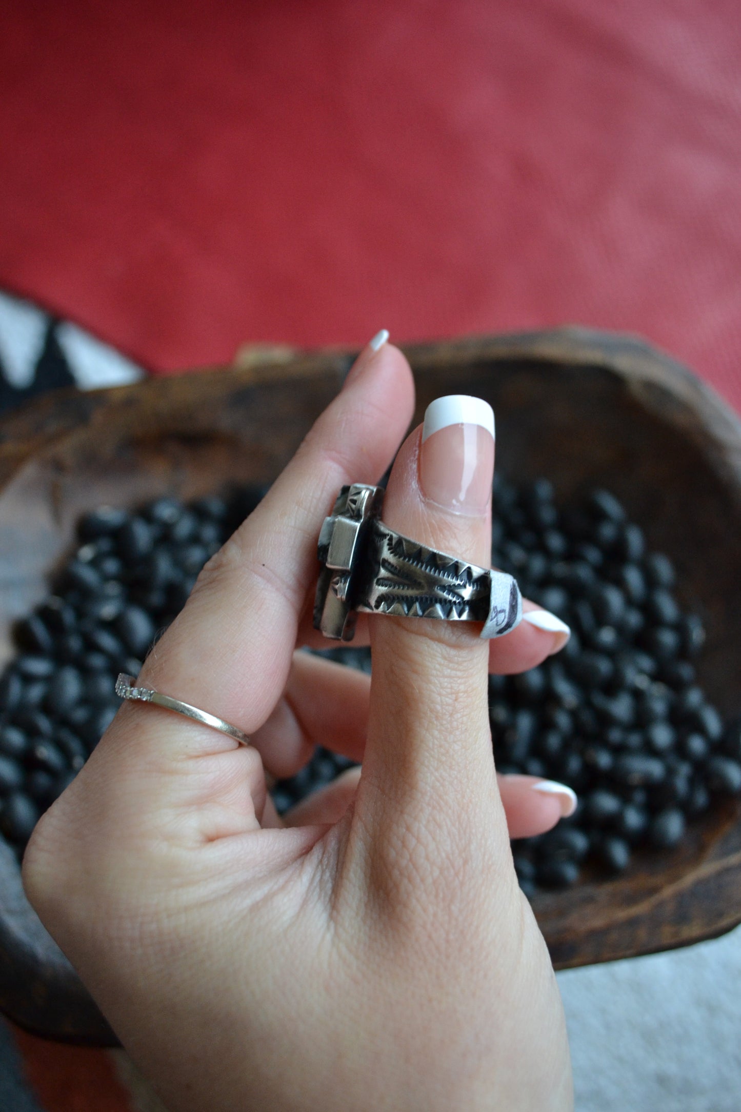 The Phoenix Cross Ring Size 8