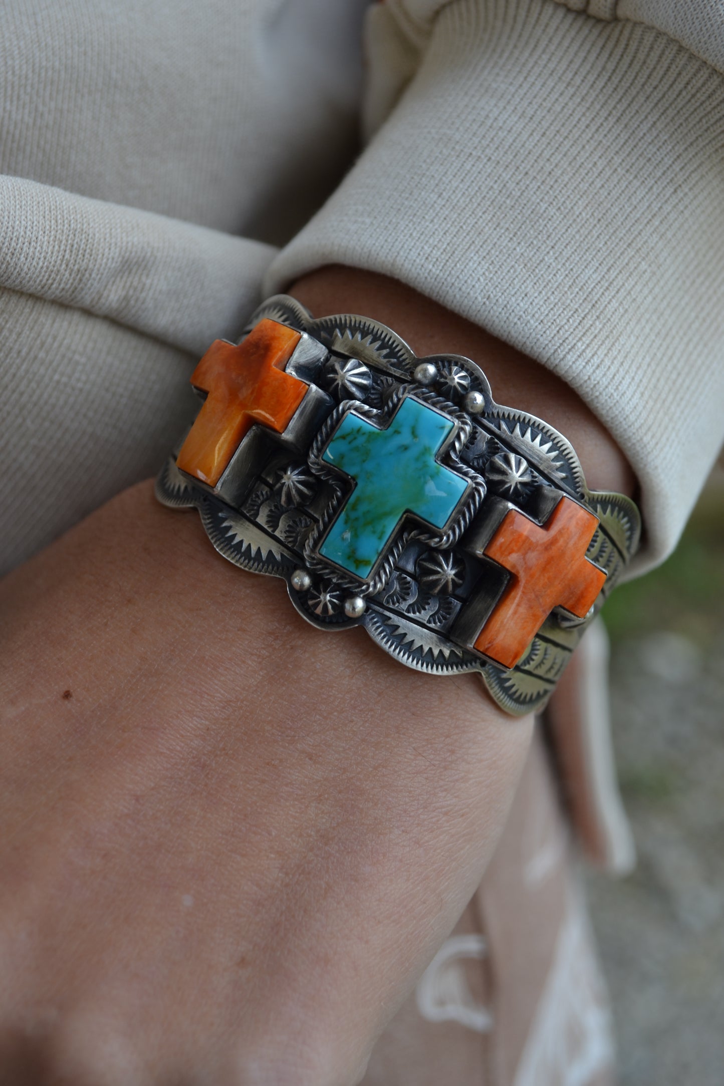 The Hawkins Cross Cuff