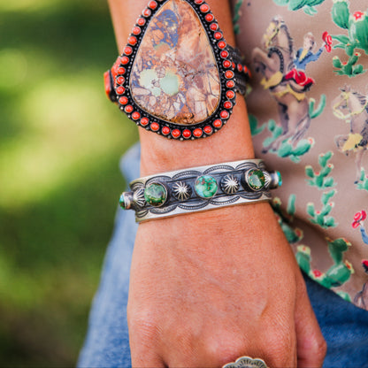 The Jenks | Sonoran 5 Stone Cuff by Chimney Butte