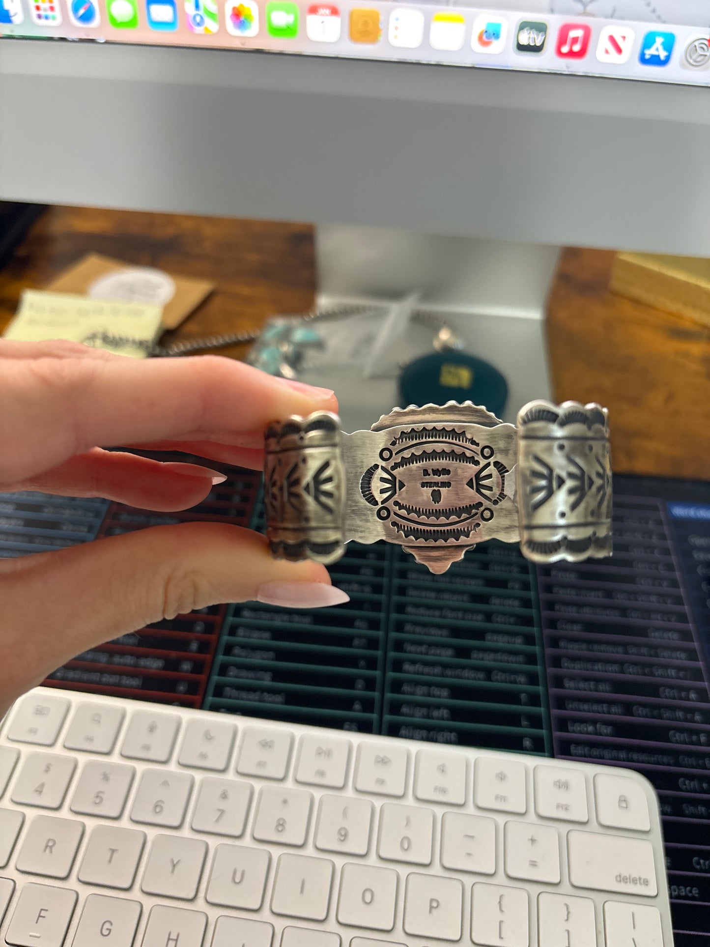 The Harper Heart Cuff