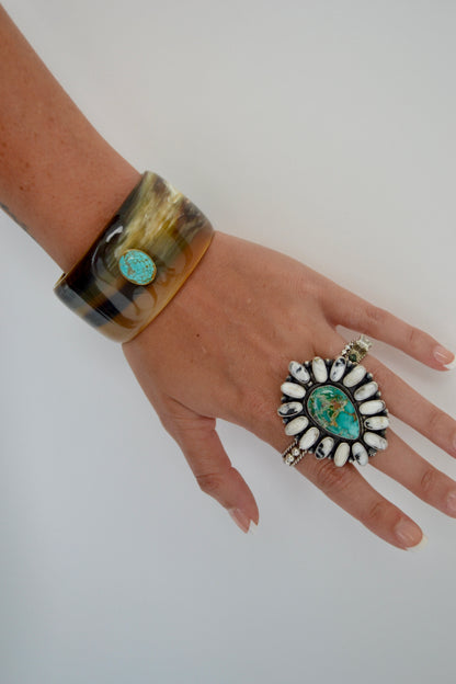 The Abdul Buffalo Horn Cuff