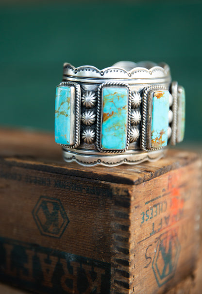 The Everest | Manassa Turquoise Cuff by Leroy James