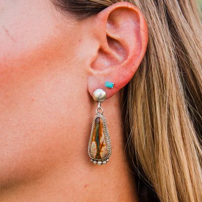The Yuma's | Royston Ribbon Earrings by Pearlene Spence