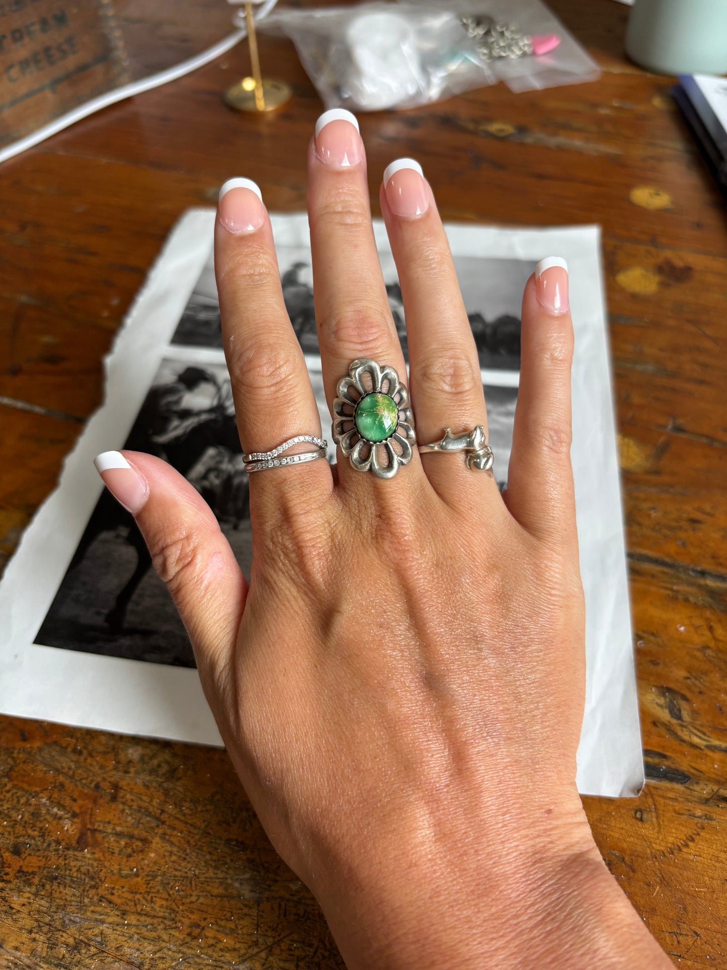 The Moxie Ring in Sonoran Size 7.5 - FLAWED
