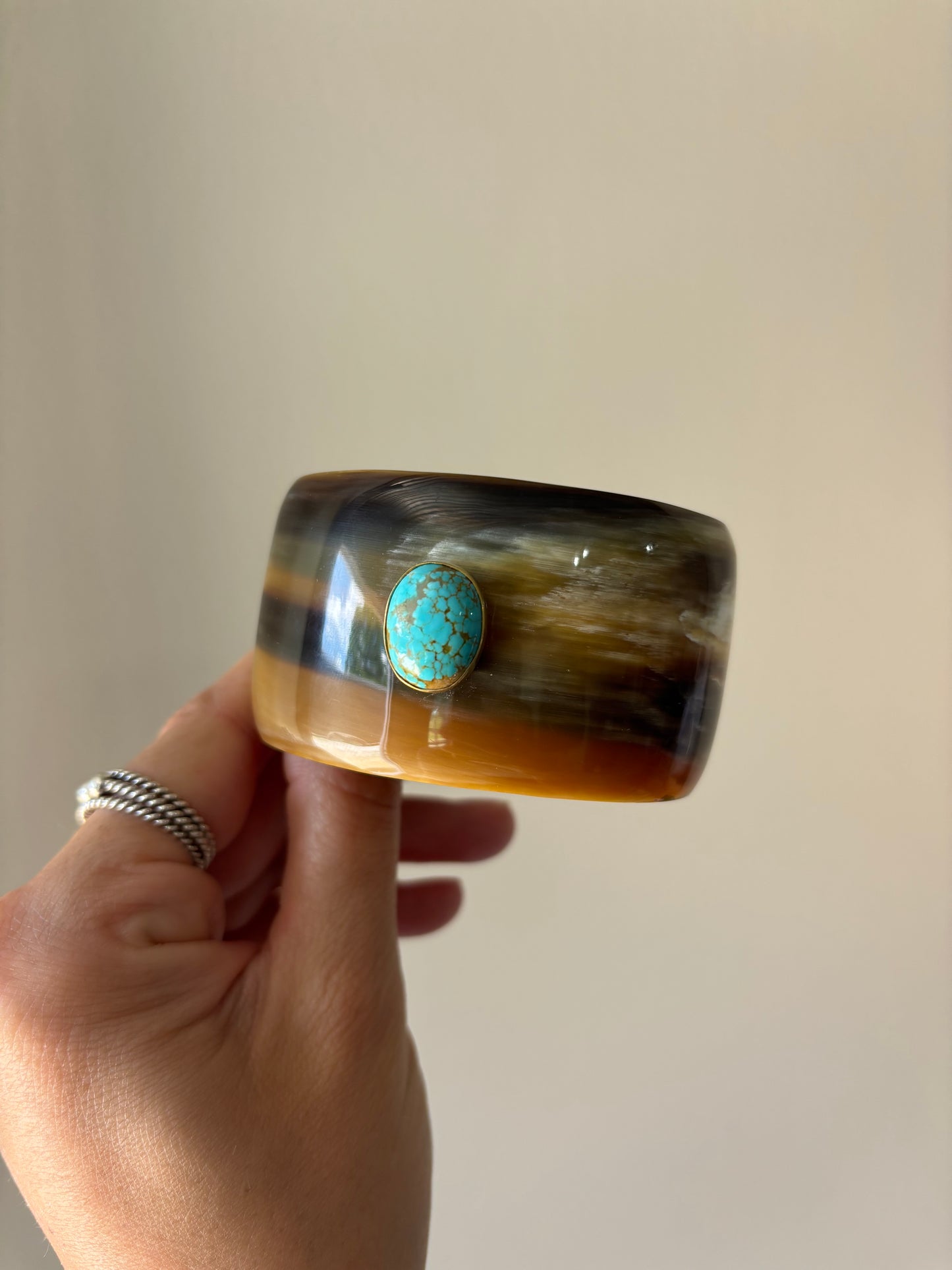 The Abdul Buffalo Horn Cuff