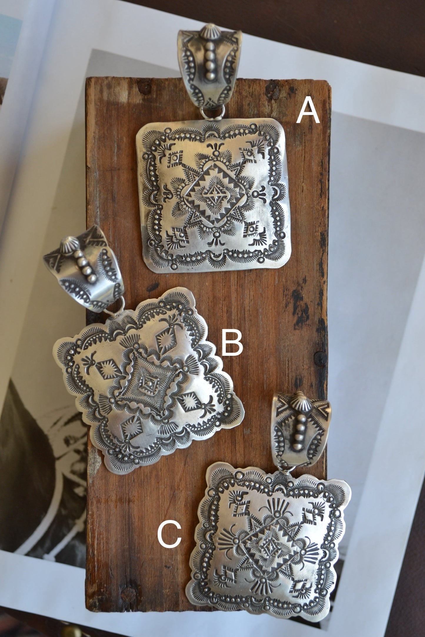 The Platero Pendants