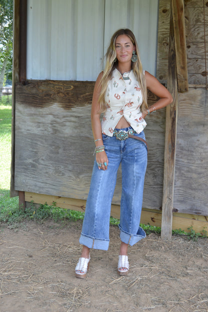 The Kennett Vest Top