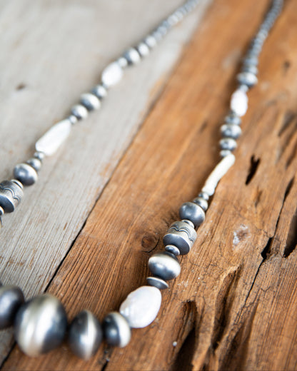 The Longoria | Navajo & Fresh Water Pearls by Rose Martin
