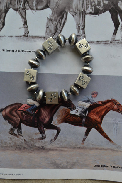 The Tempe 14mm Stretch Navajo Bracelet