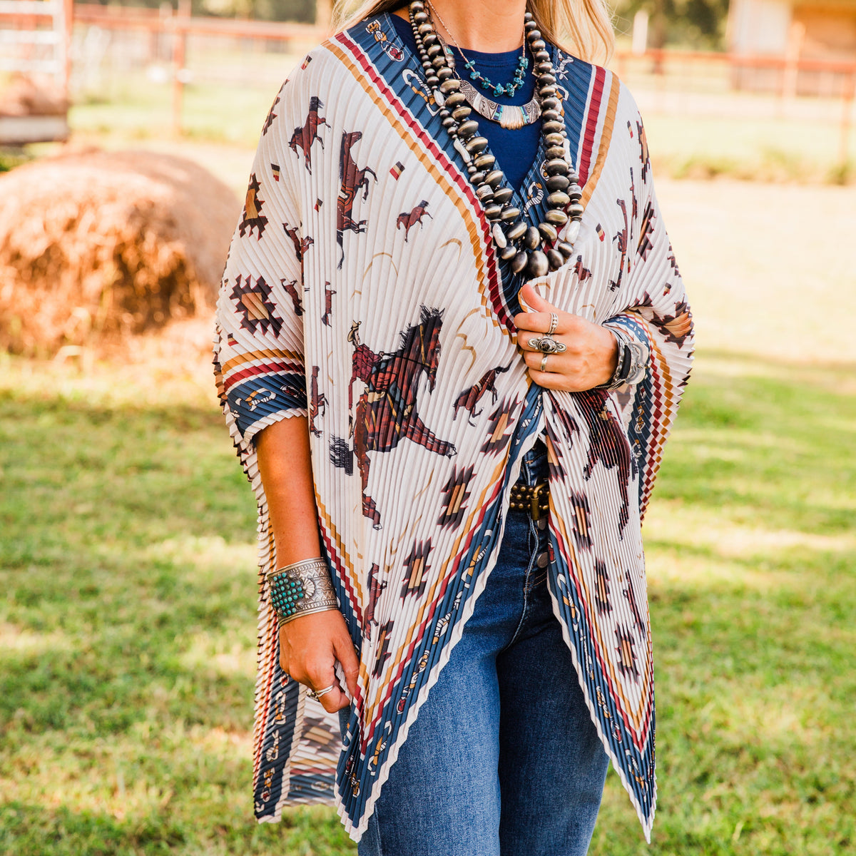 The Christley | Horse Kimono by Tasha Polizzi