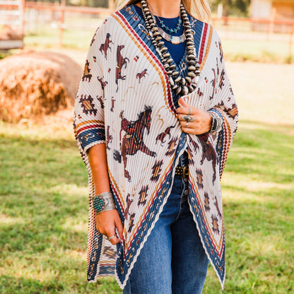 The Christley | Horse Kimono by Tasha Polizzi