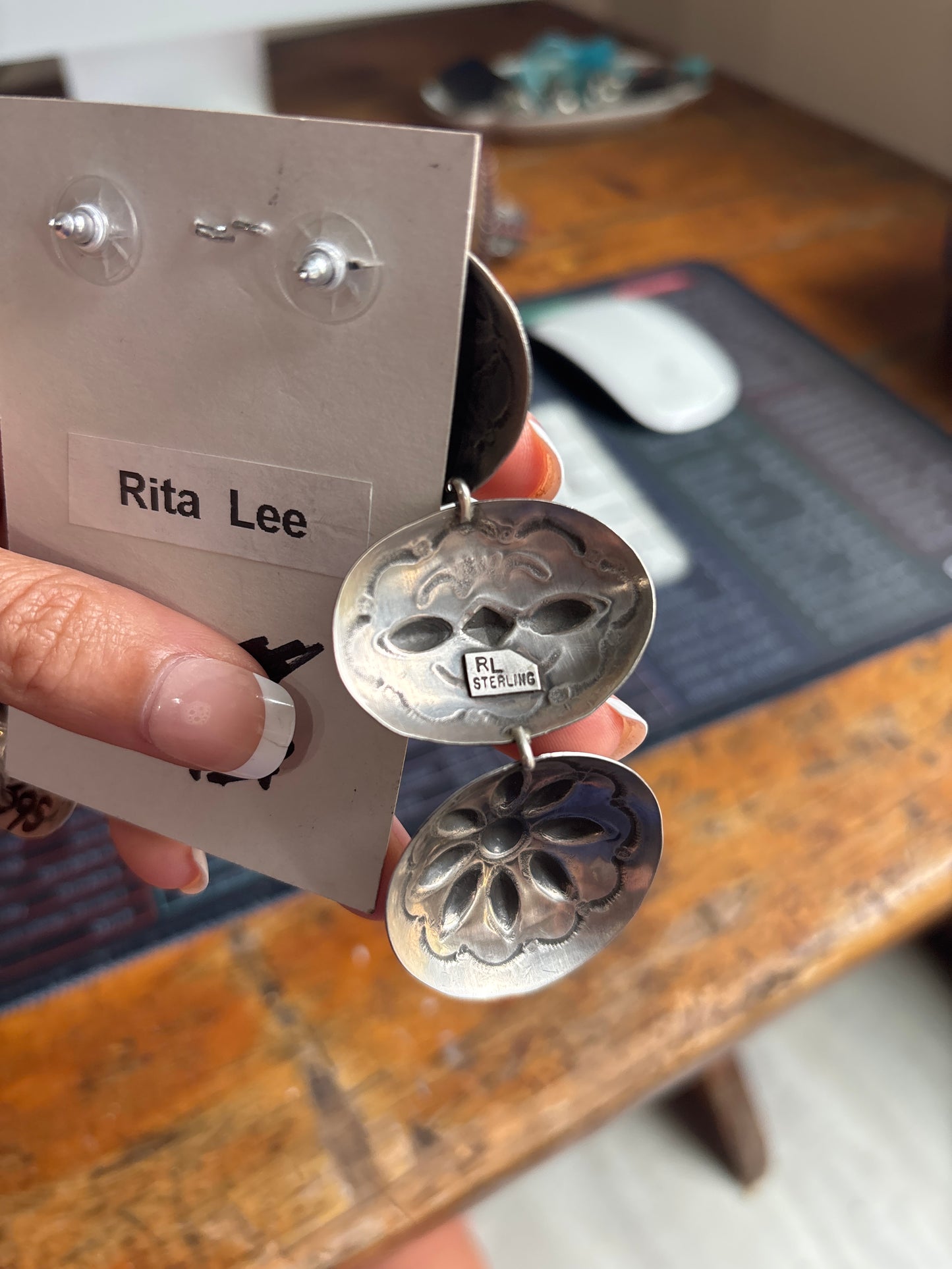 The Palasade Earrings by Rita Lee