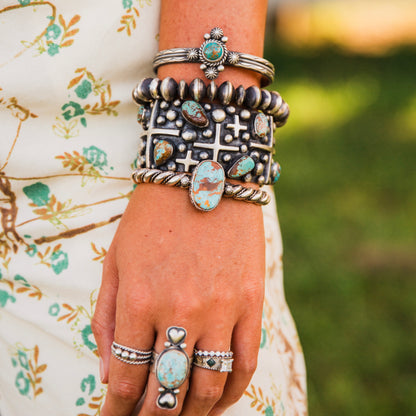 The Jimena | Handmade Navajo Pearl Bracelet by Vincent Belone