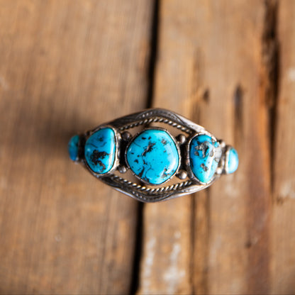 The Haulcy | Vintage Turquoise Cuff